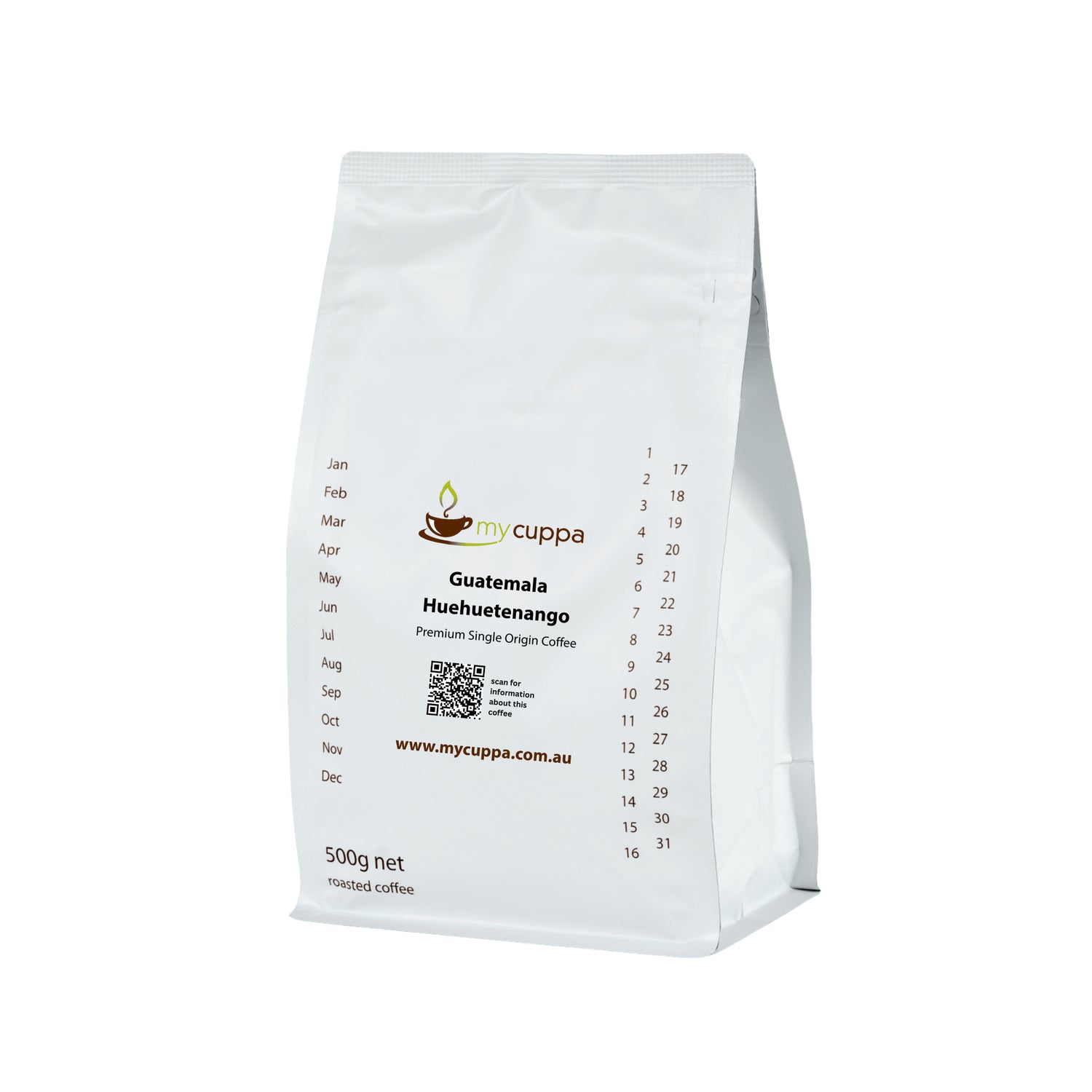 500g pack mycuppa Guatemala Huehuetenango roasted coffee
