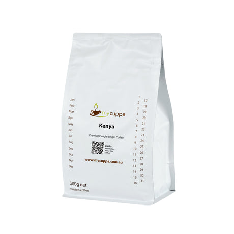 500g pack mycuppa Kenya premium quality fresh roasted coffee