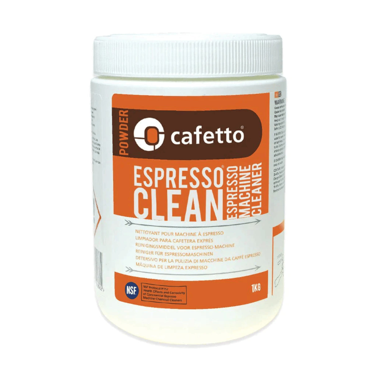 mycuppa Cafetto 1kg Espresso Clean powder