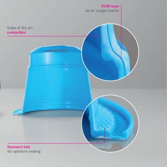 mycuppa ensure the integrity of our capsules by using an exclusive flavor lock system for delicious tasting coffee pods.
