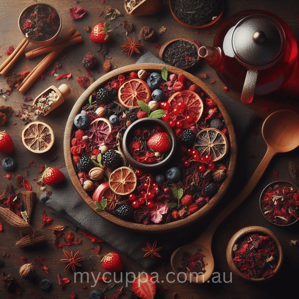 With delicious flavors of red fruits, the myCuppa Berrylicious tea is perfect for any time of the day.