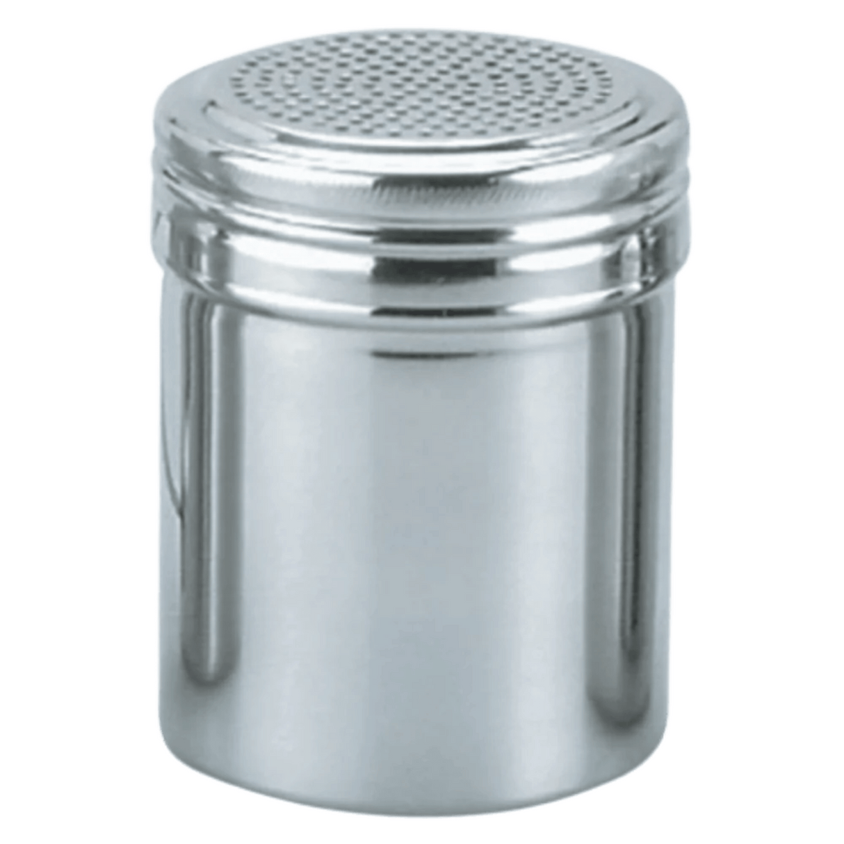 Stainless steel cacoa shaker
