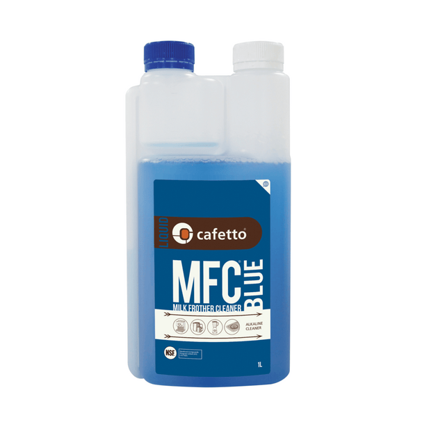 1 litre bottle Cafetto Daily Milk Frother Cleaner
