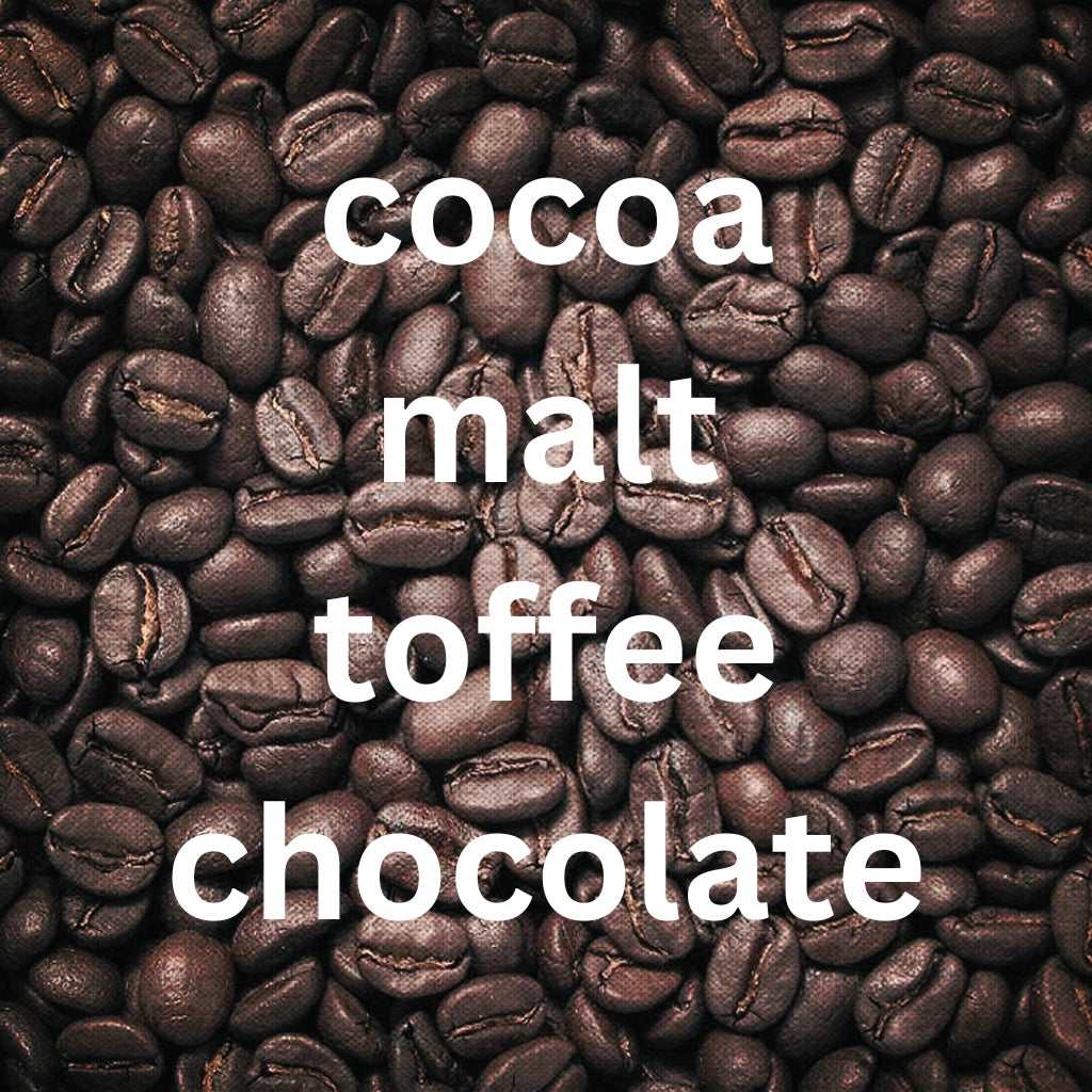 mycuppa Peru Organic single origin coffee flavor card