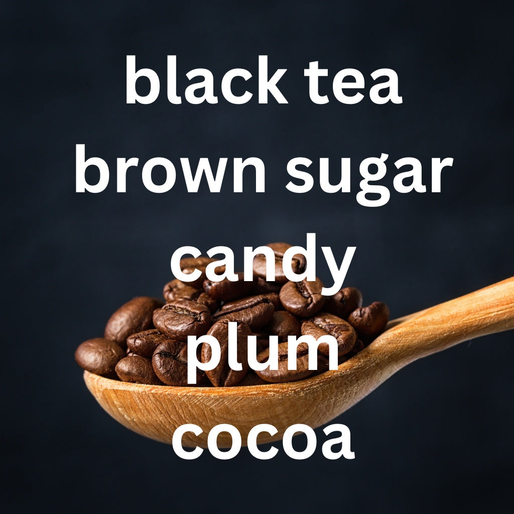 myCuppa Sulawesi Kalossi single origin coffee flavor card