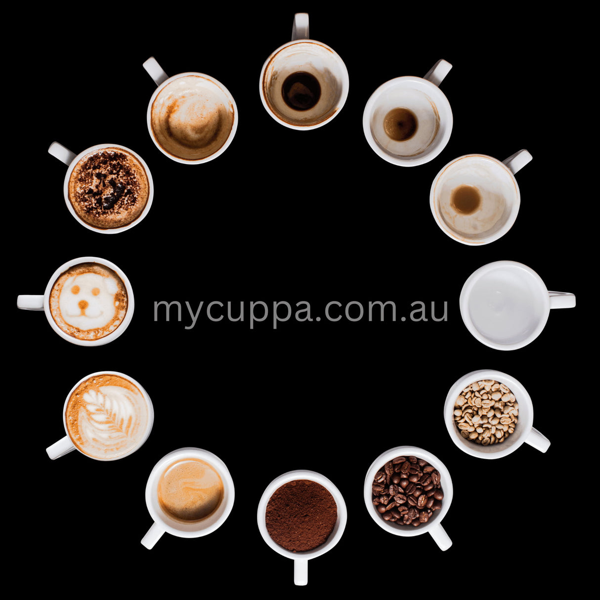 mycuppa 12 x 1kg packs of delicious Supa Auto coffee