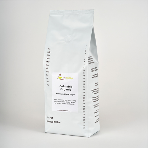 Colombia Excelso - certified Organic (Pack Size: 1kg)