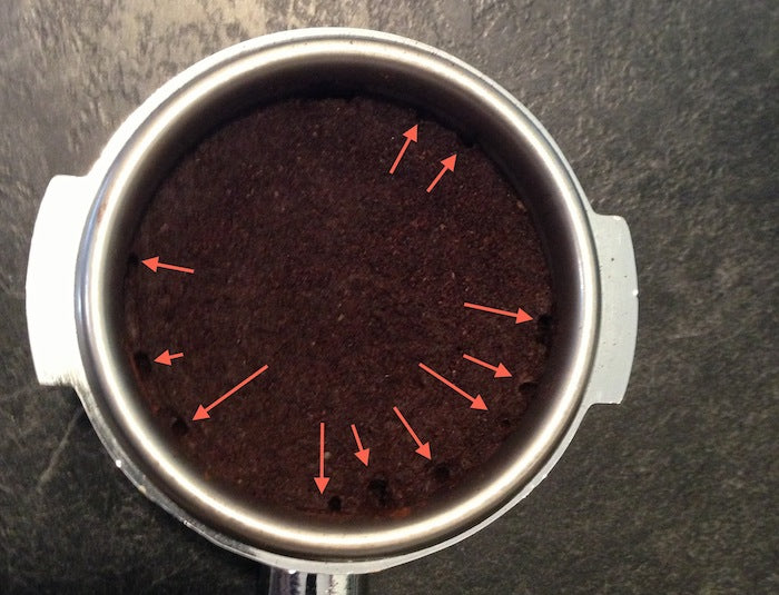 how mycuppa fixed espresso channeling issues