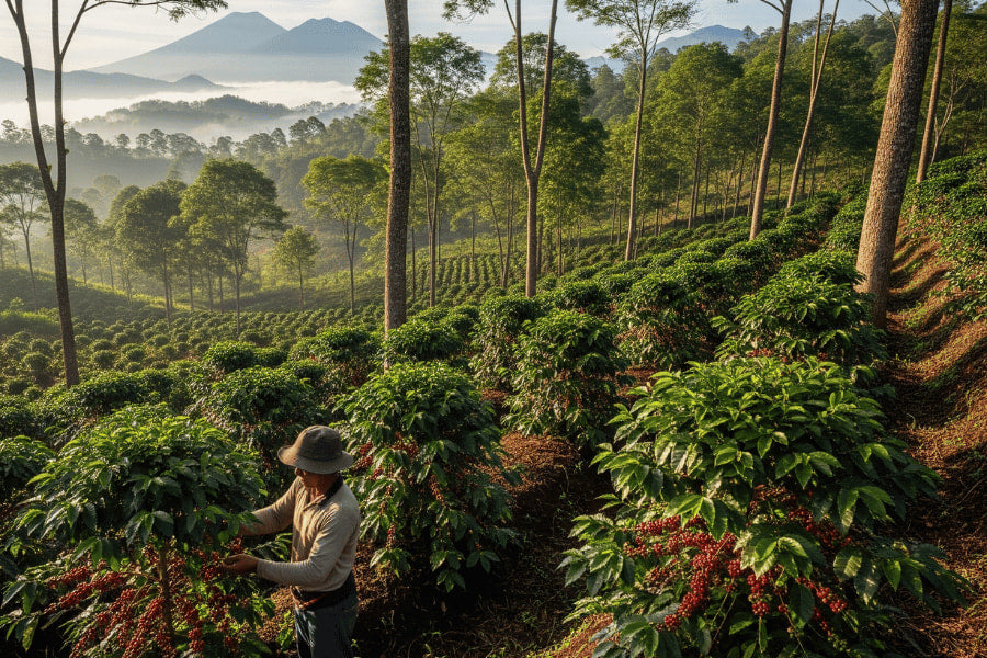 myCuppa August 2025 newsletter showcases the amazing coffees from Sulawesi