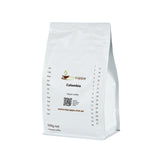 mycuppa 500g pack of sweet tasting Colombia Organic fresh roasted coffee beans.