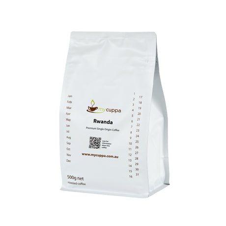 mycuppa Rwanda single origin coffee 500g pack