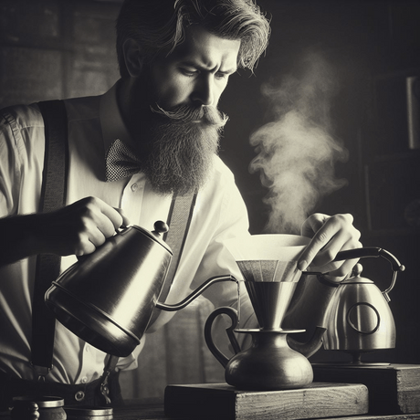 myCuppa brewing a filter roast coffee